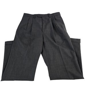 Lauren Ralph Lauren total comfort wool dress pants gray mens 34x32 7040
